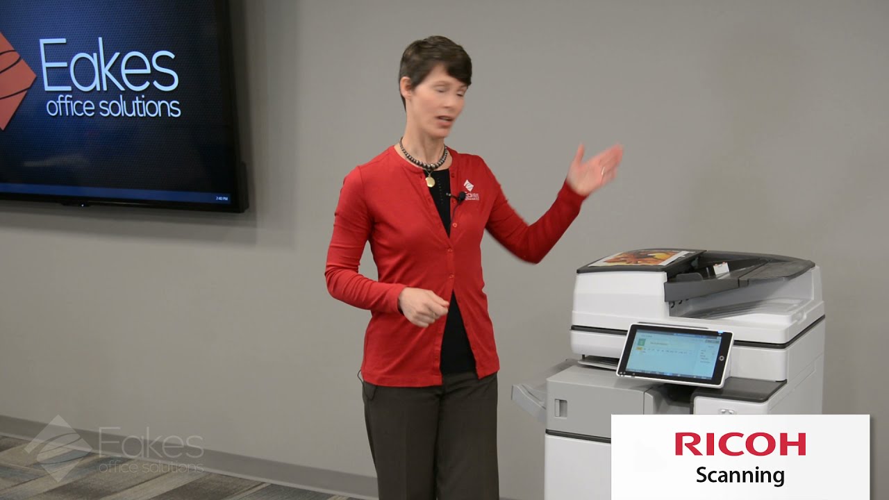 Scanning - Ricoh MFP Training