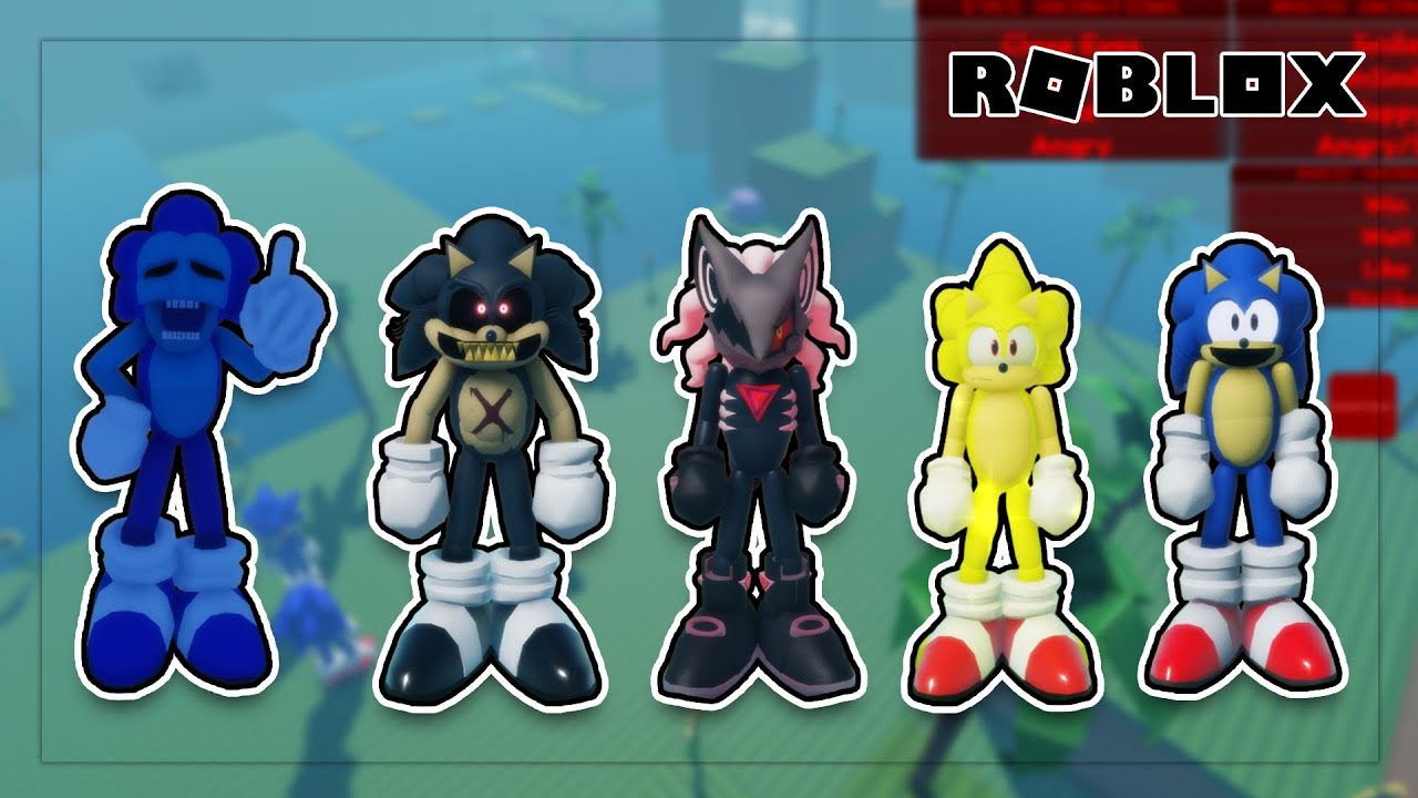 Как получить все 9 значков в Sonic.EXE RP Конец света - Roblox