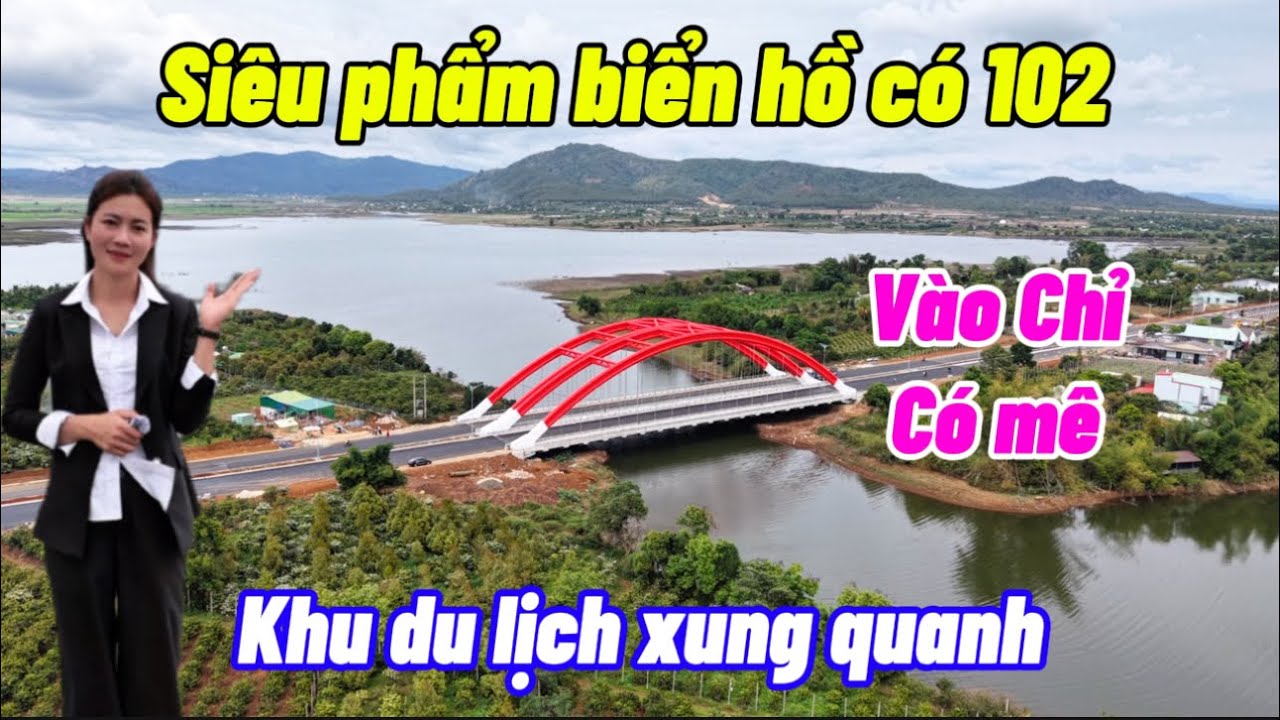 NGẬM NGÙI ĐÀNH BÁN Siêu phẩm view hồ có 102.Khu du lịch bao quanh giá  rẻ nhất khu vực 