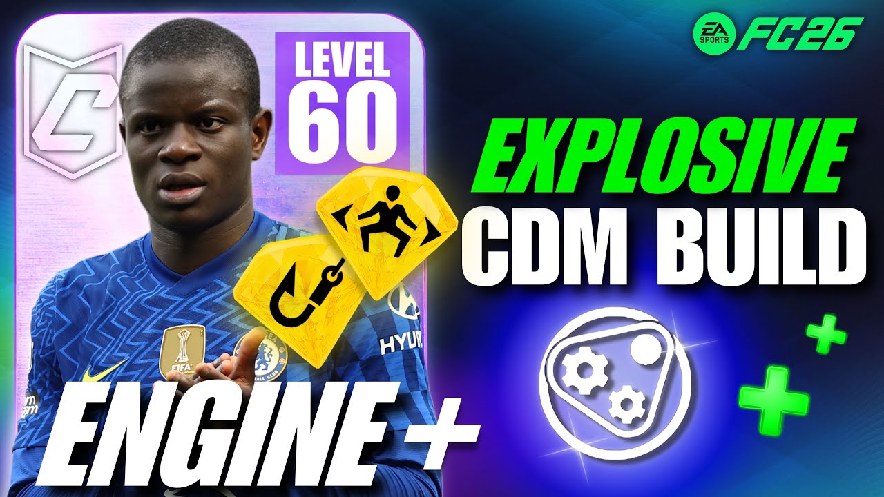Annoy Your Opponents! Best Engine+ CDM Build in FC 26 Clubs!