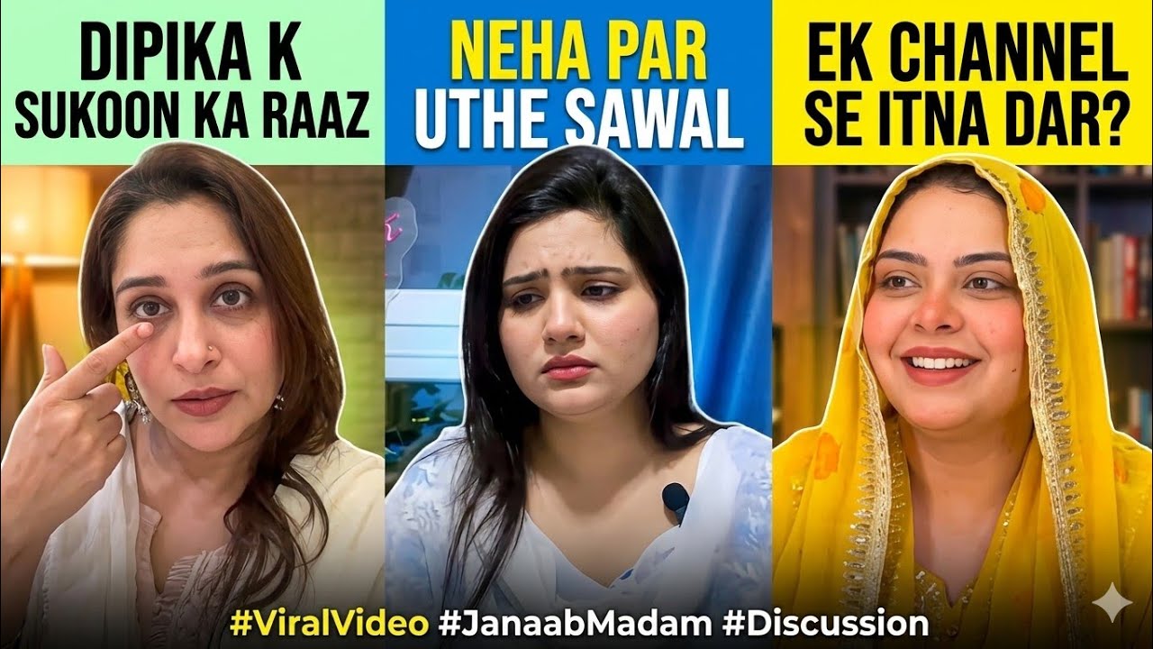 Dipika k sukoon ka Raaz || Neha par uthe phir sawal || Ek channel se itna dar kio @Anonymousgirl6 