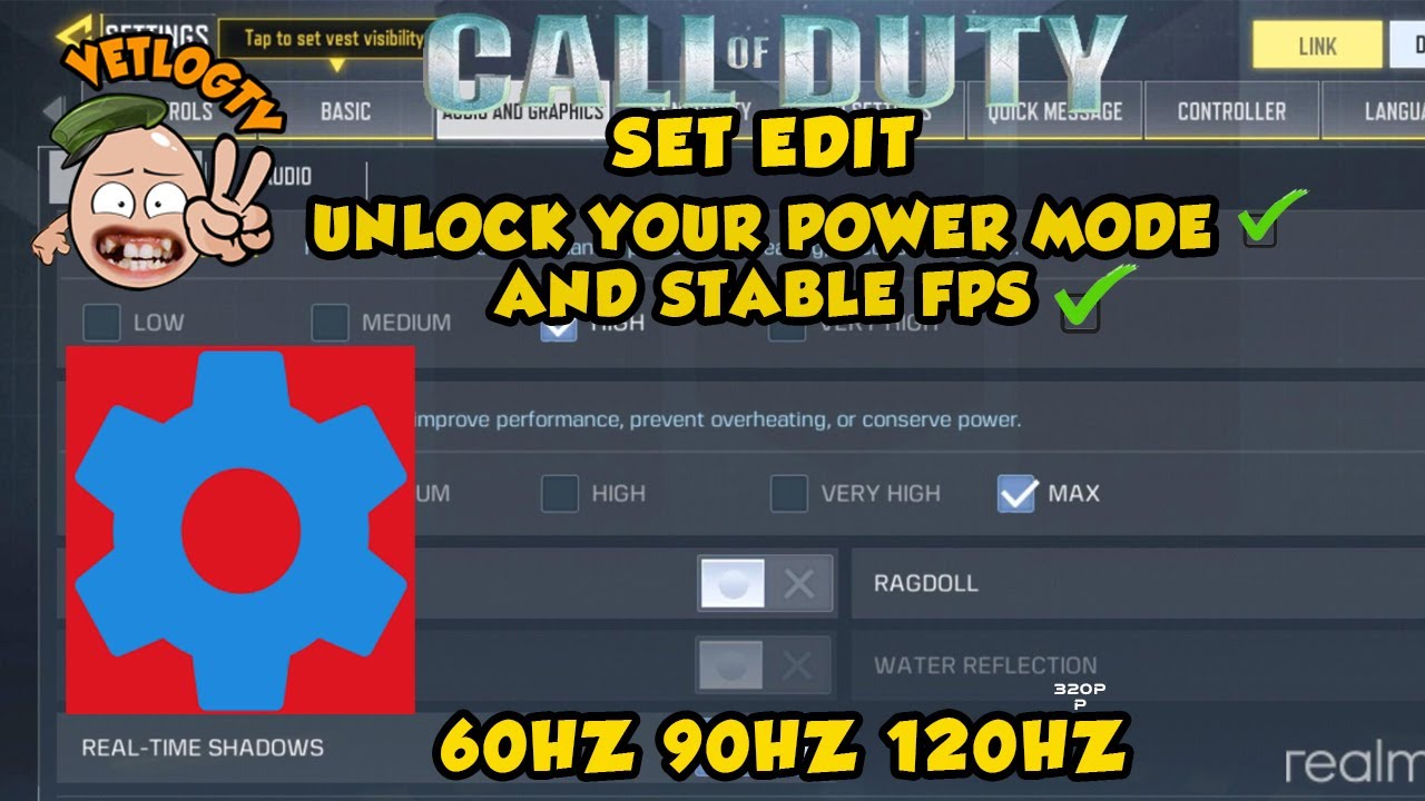 set edit at Konting tips para maging smooth ang gaming