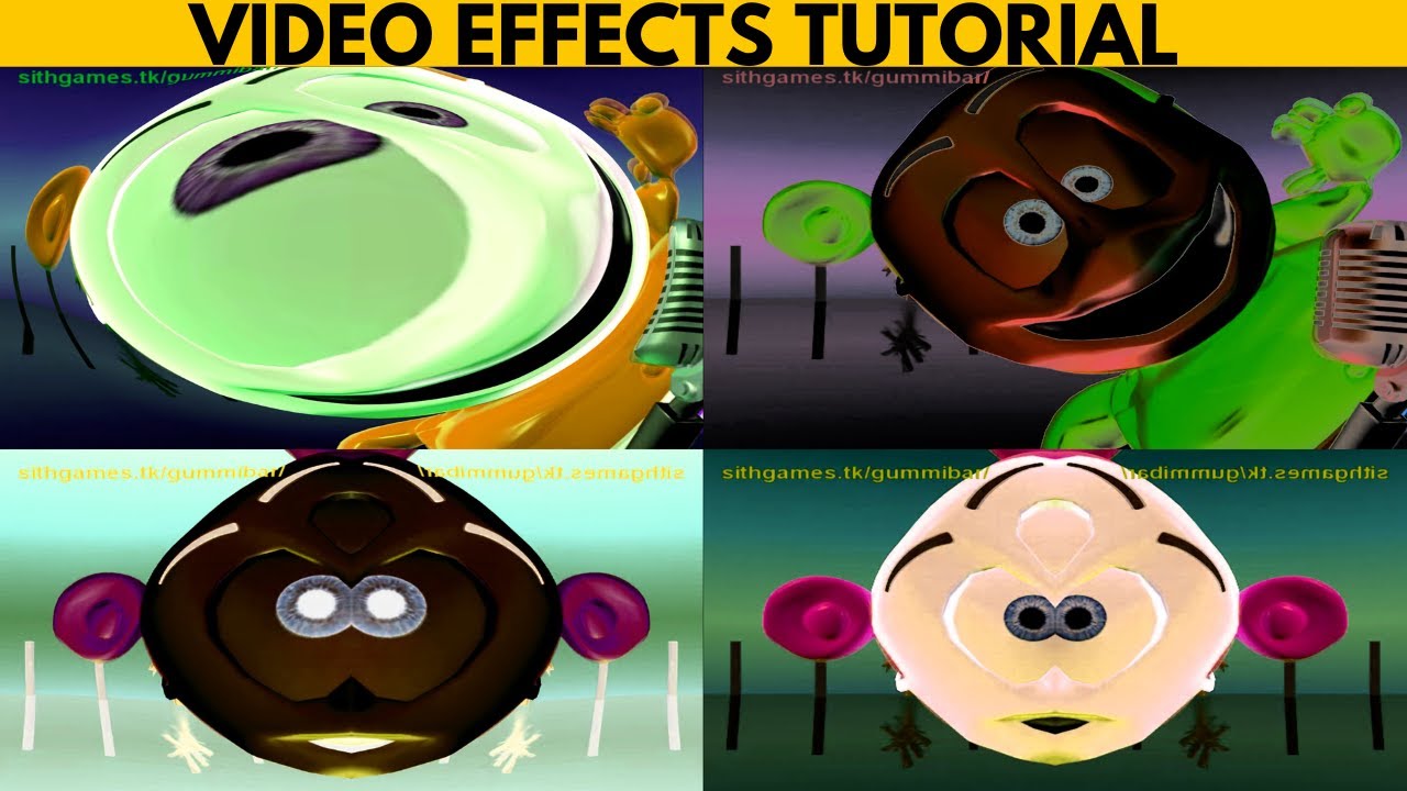 (VIDEO TUTORIAL) SCARY EFFECTS HALLOWEEN REMAKE Gummy Bear Gummibär Song 8 | VIDEO/AUDIO EDIT