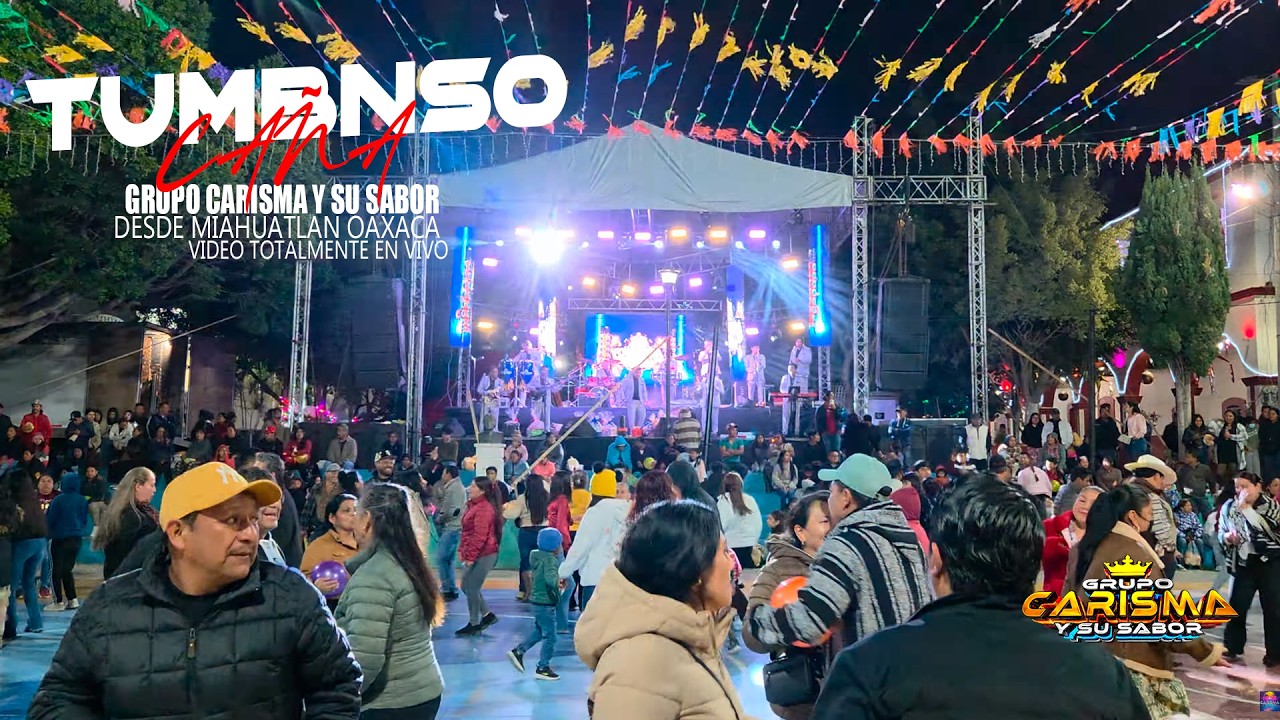 Grupo carisma En vivo...!! Tumbando caña