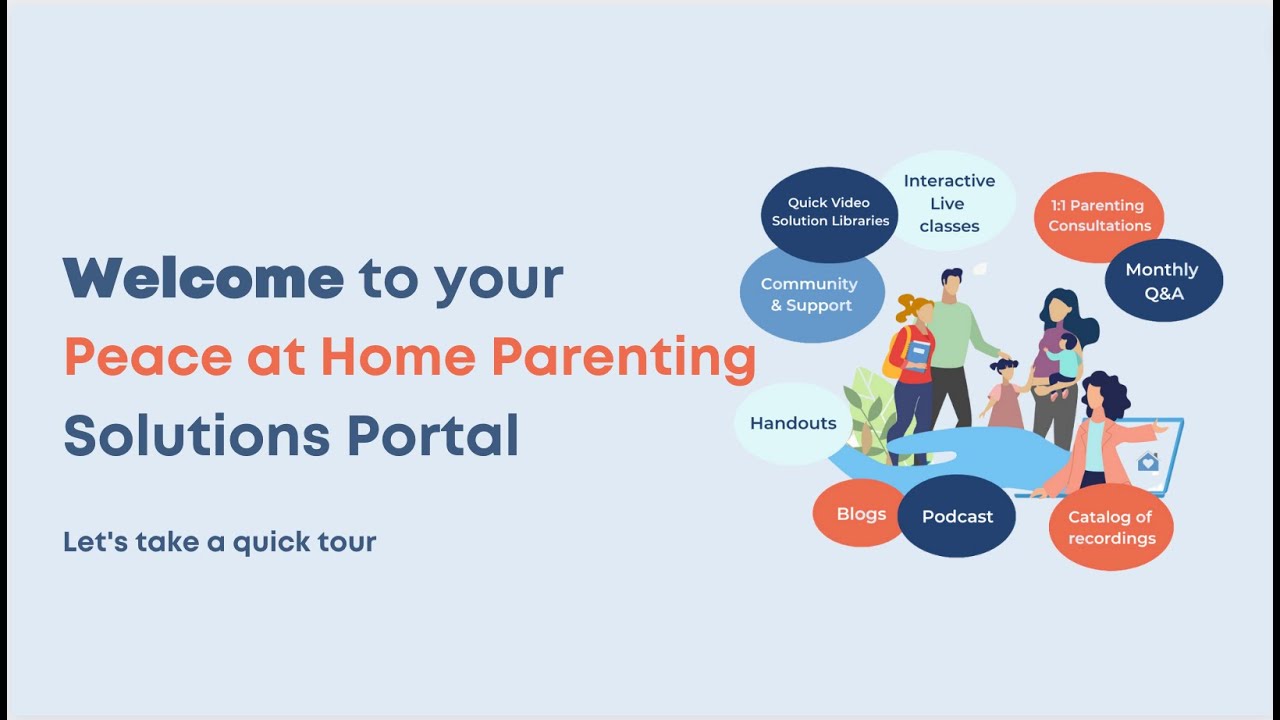 Peace at Home Parenting Solutions | Parenting Portal Tour
