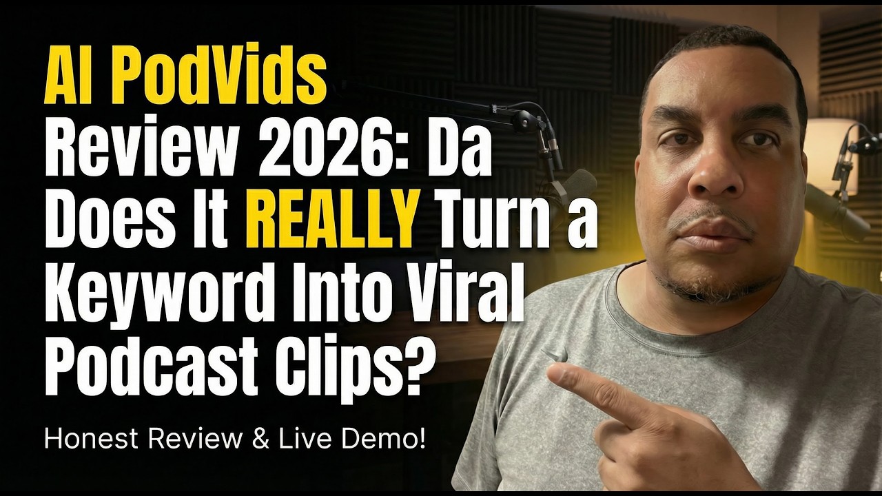 AI PodVids Review Does It REALLY Turn a Keyword Into Viral Podcast Clips? #AIVideo #AIVideoTools