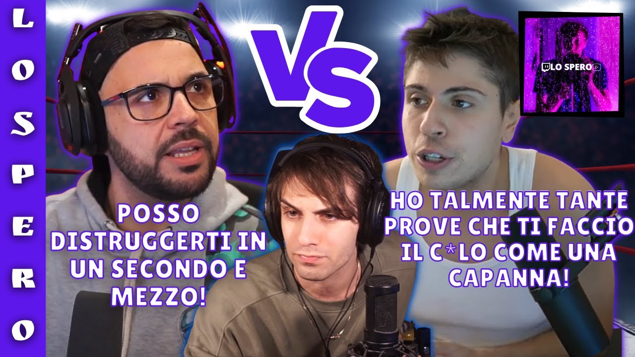 ACCESO CONFRONTO TRA CICCIOGAMER E KEKKOBOMBA!