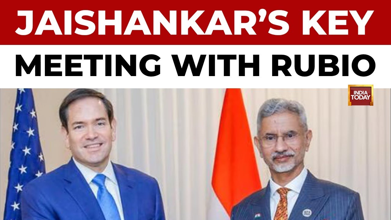 Jaishankar Calls Rubio Meeting Open & Productive | Indo-Pacific, Gaza, Ukraine in US Talks