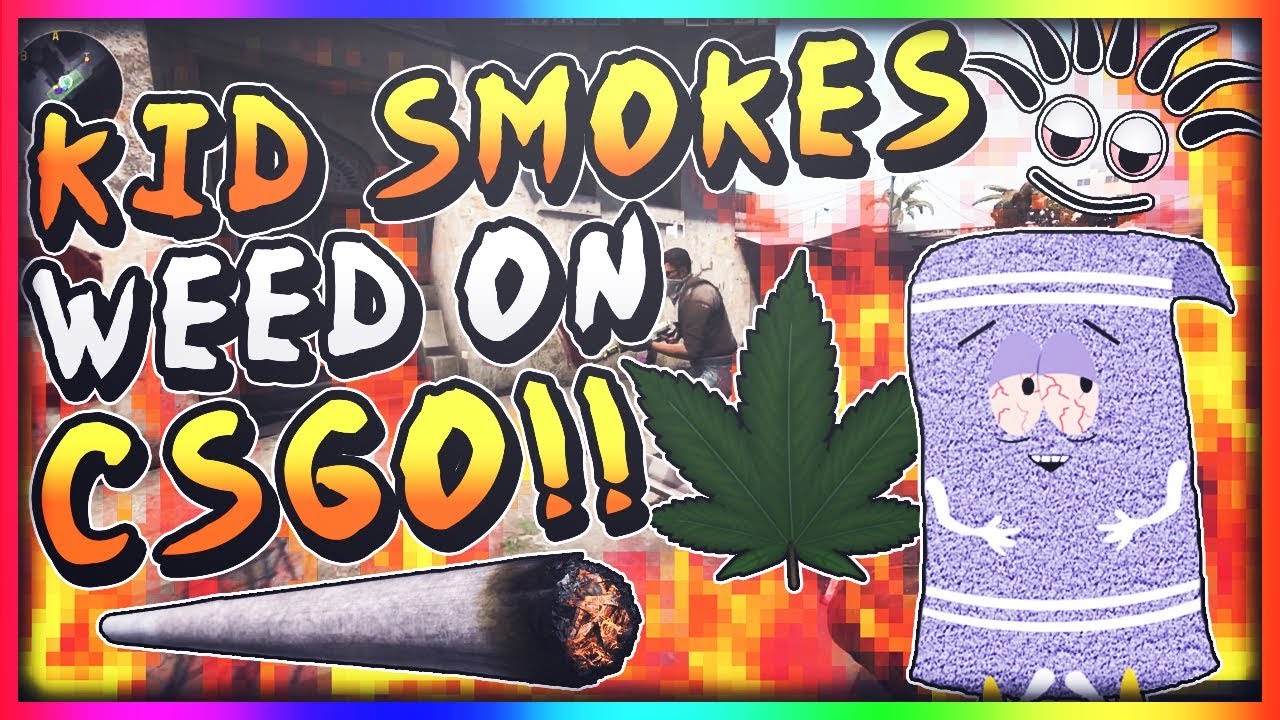 14 YEAR OLD SMOKES WEED ON CS:GO!