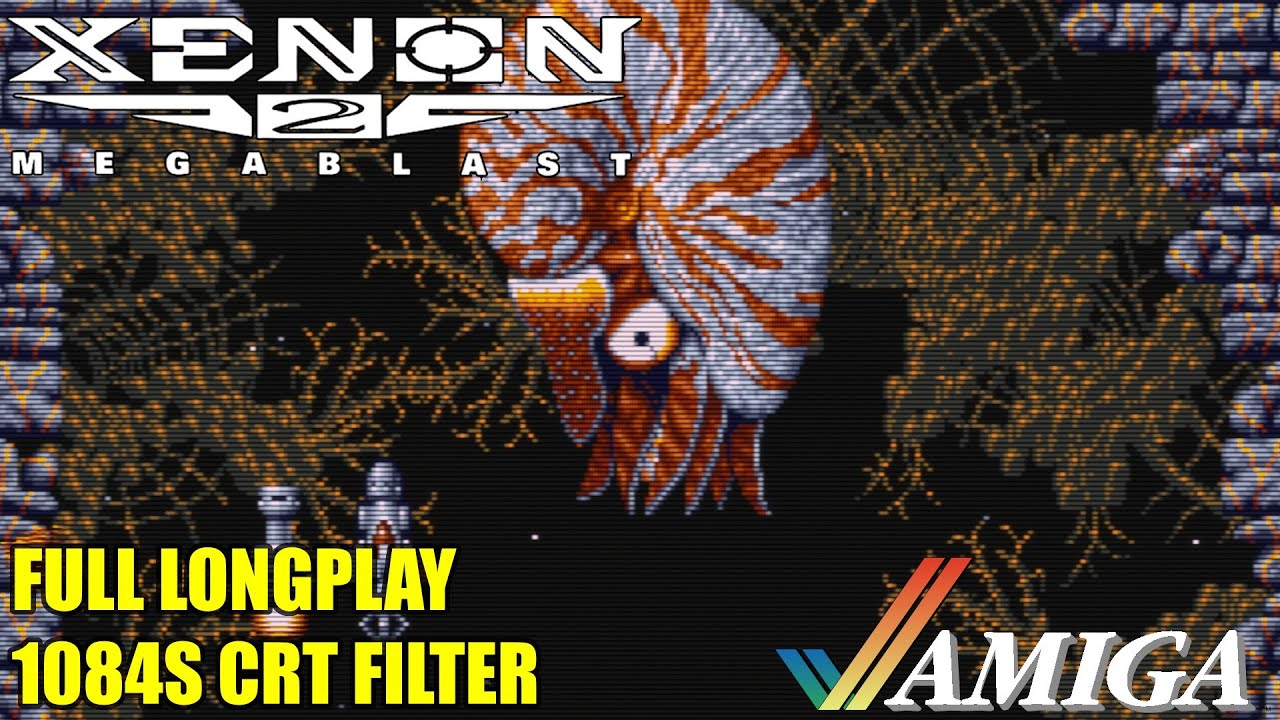 Xenon 2 Megablast Longplay - Commodore Amiga - 1084s CRT Filter