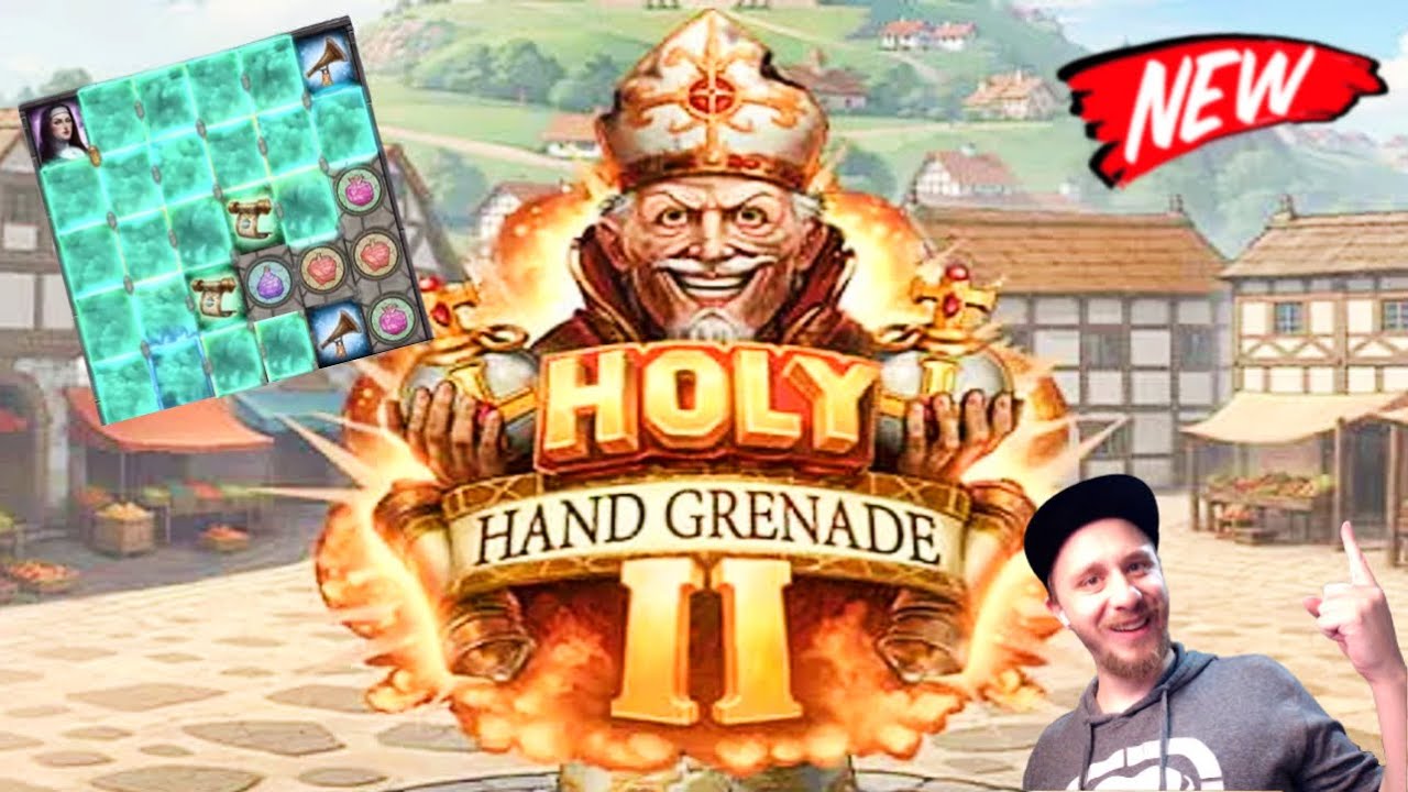 *ОГРОМНЫЙ ВЫИГРЫШ* В HOLY HAND GRENADE 2!! Игровой автомат Print Studios!!