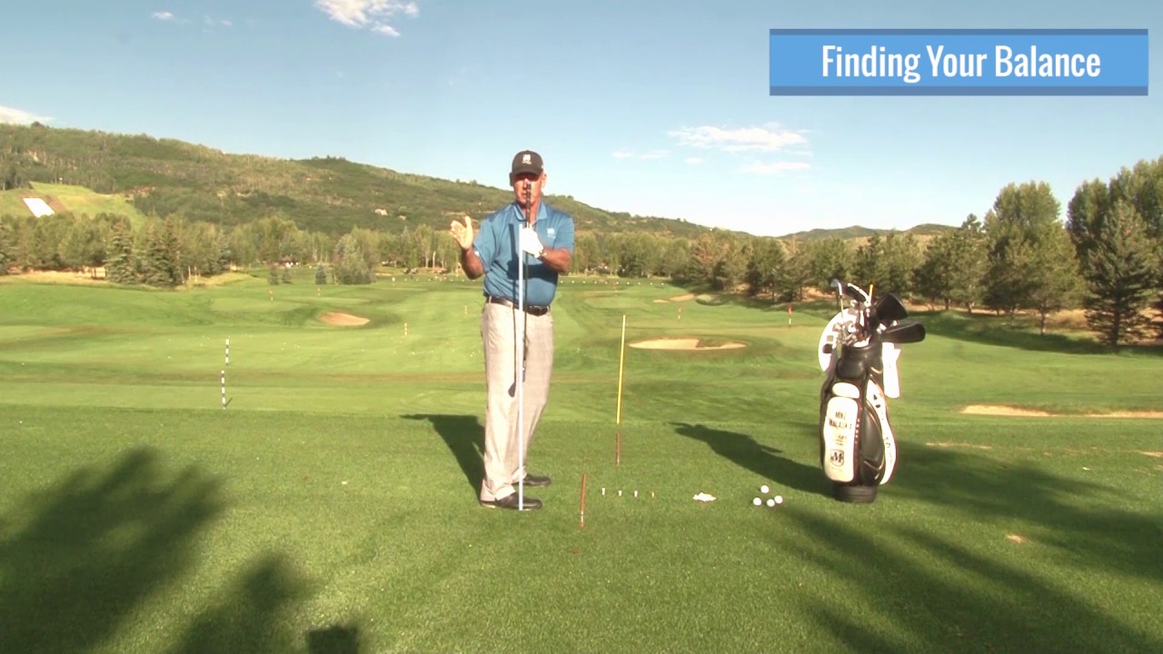 Malaska Golf // Balance - Posture - Setup - Consistency // Trust Your Toes