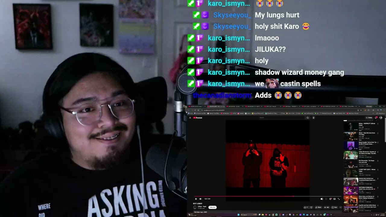 1ST LISTEN REACTION BOT LOBBY &middot; Lil$tyx &middot; HARRY $nOW &middot; HEXBLXDE &middot; Aidan Kendall &middot; Harrison Carey