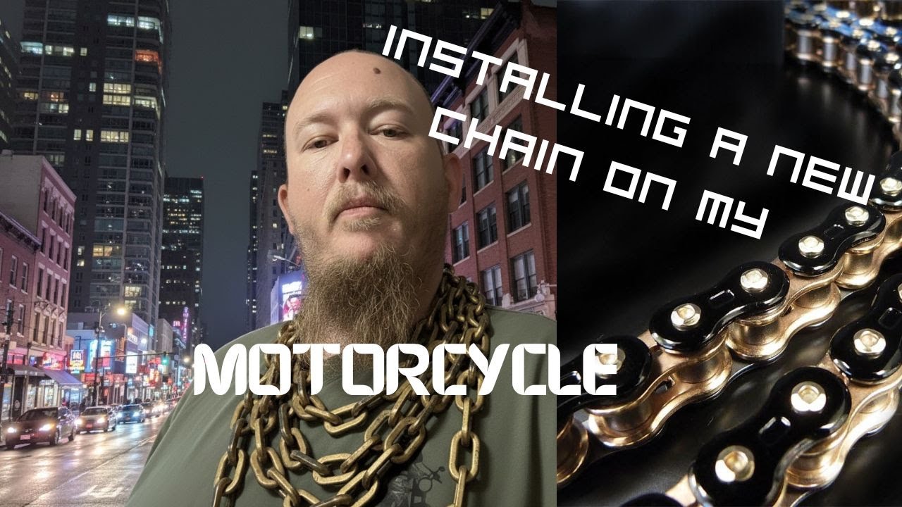 Installing a X-Ring chain on my Suzuki Katana