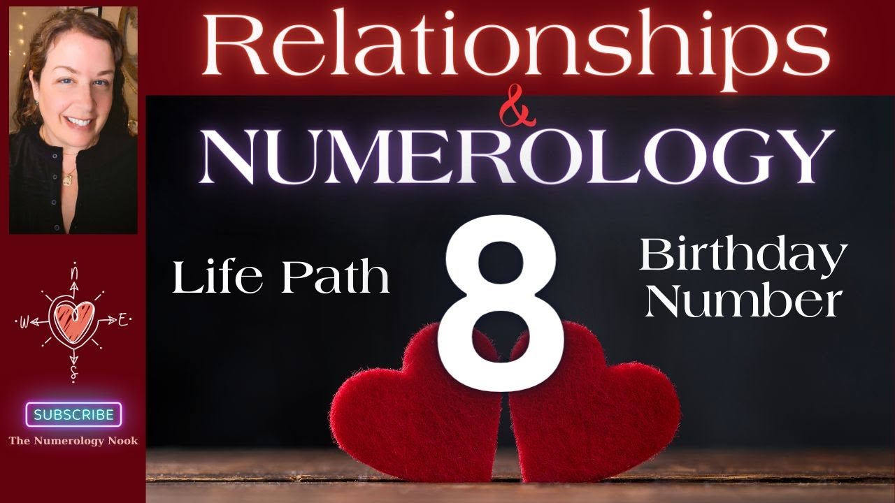 Life Path / Birthday Number 8 - Relationships and Numerology #numerology #love #relationships