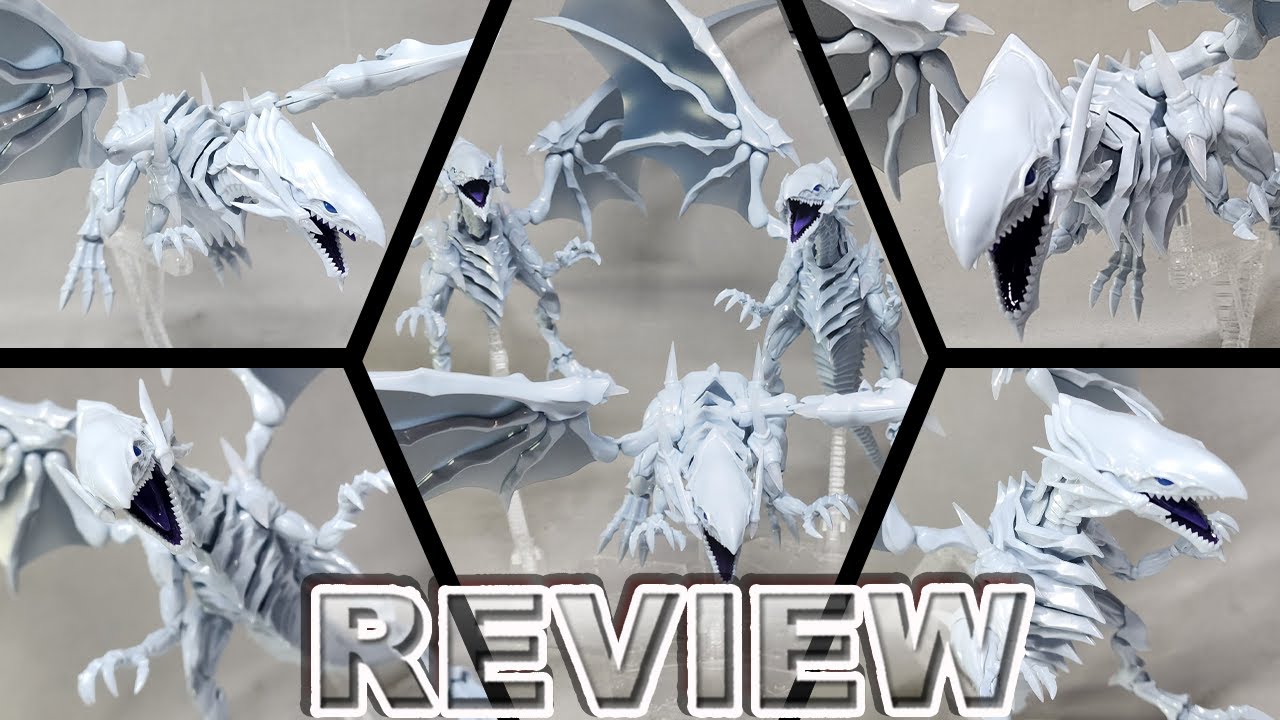 Обзор фигурки YuGiOh Figure-Rise Standard Amplfied Blue Eyes White Dragon
