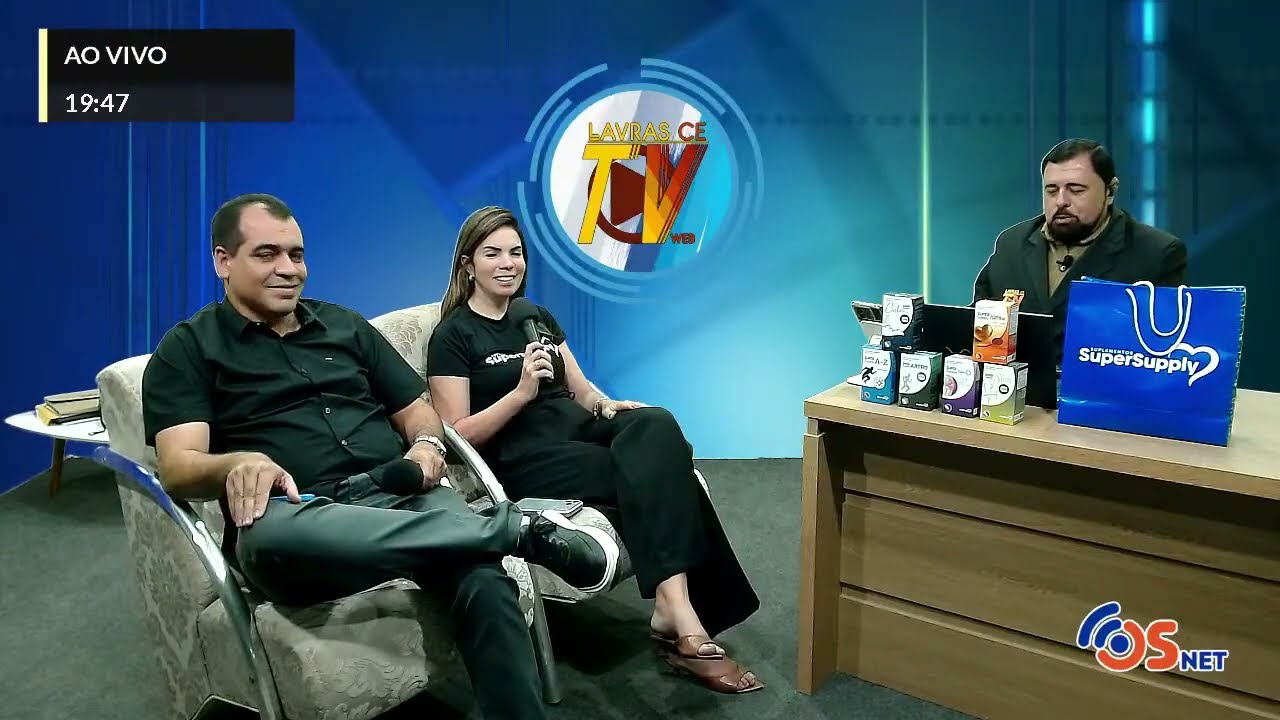 No Bate Papo da Semana Dr. Diêgo Uchôa e Dra. Natália Bitú falando sofre o SuplerSuplay