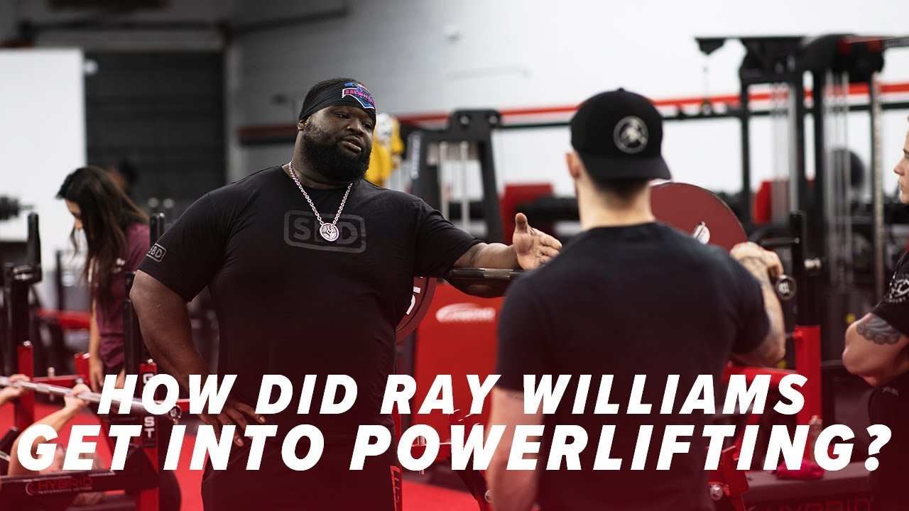 How did Ray Williams get into powerlifting?