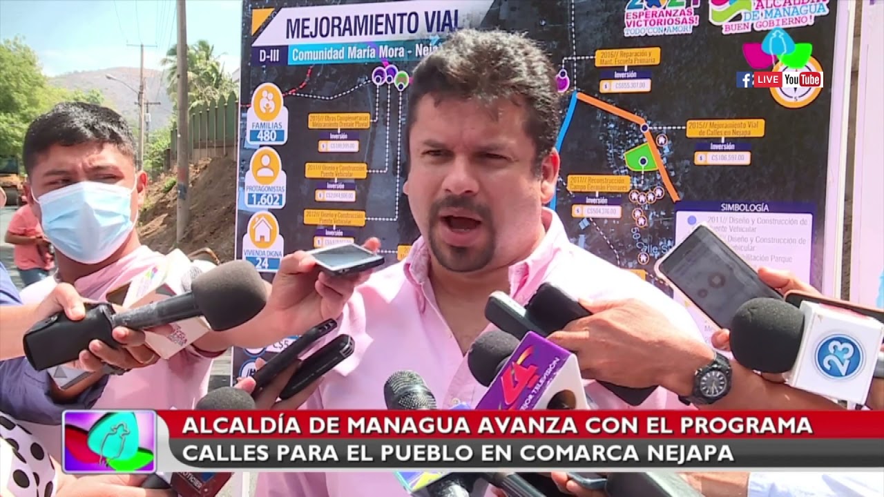 Alcald&iacute;a de Managua avanza con el programa calles para el pueblo en comarca Nejapa