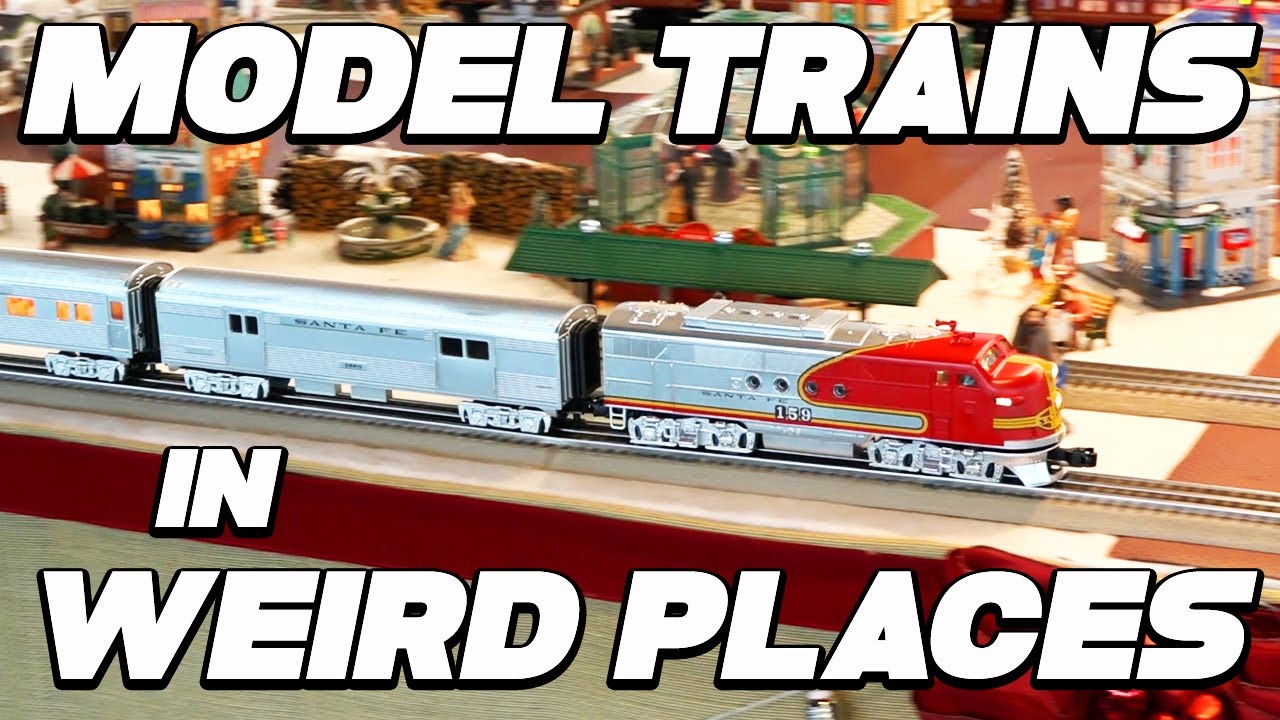 Model Trains In WEIRD Places