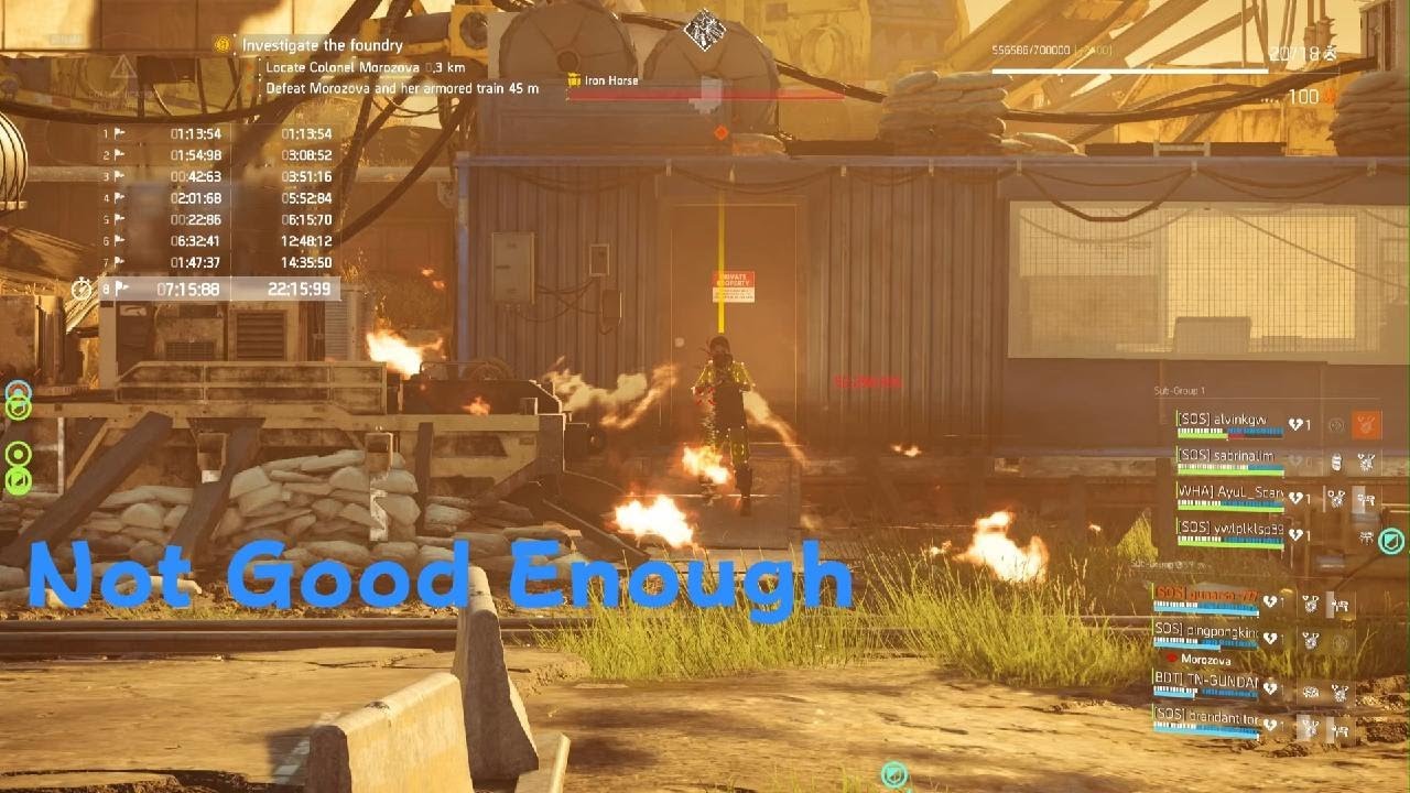 The Division 2 - Trying to get sub 21 #raid #ironhorse
