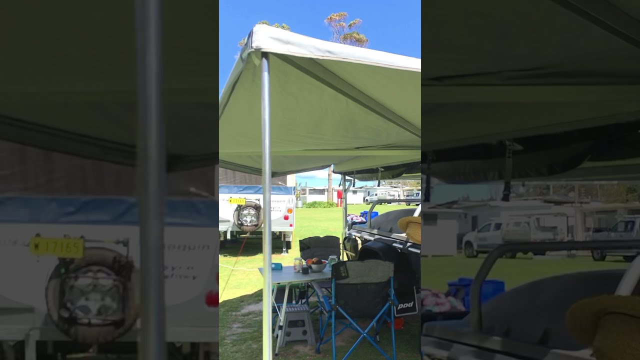 Howling Moon 270 Degree Swing Awning