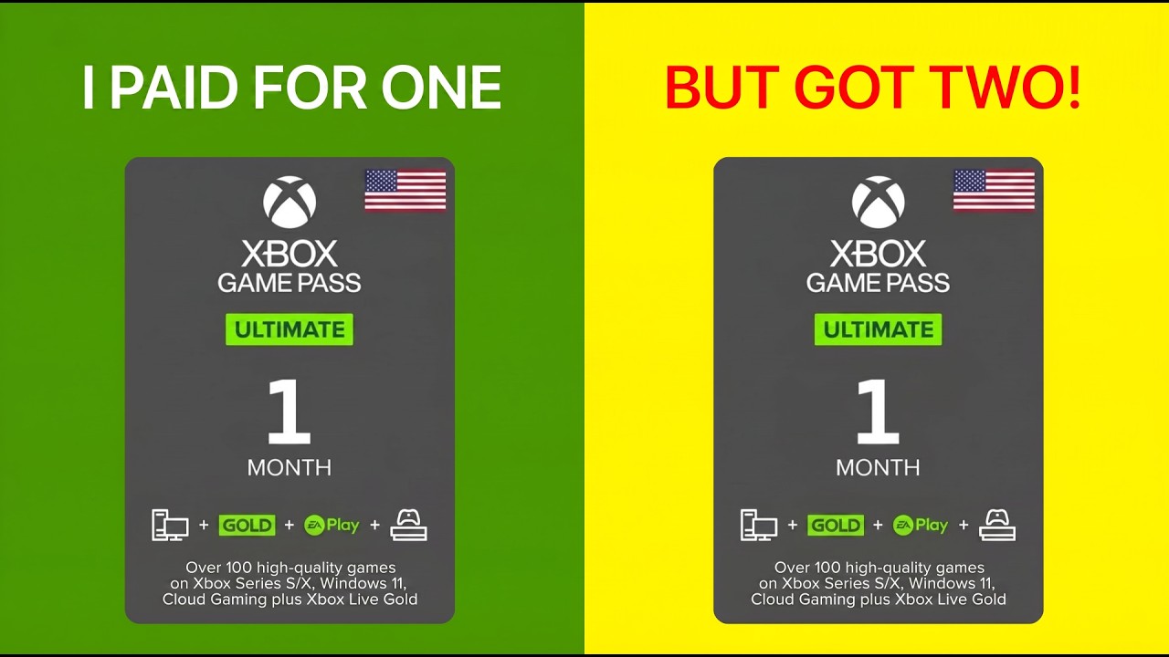 Xbox Game Pass: Я оформил подписку на 1 месяц, а получил 2 😮
