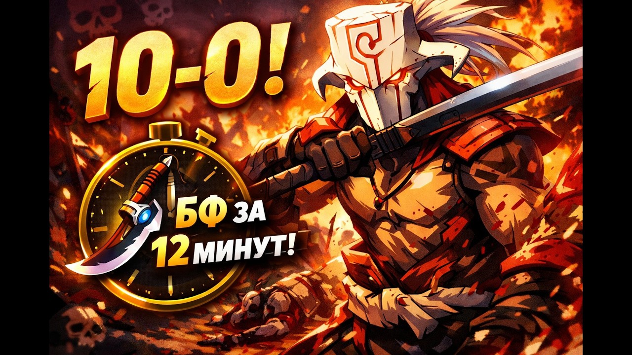💀 ЭТАЛОННЫЙ Juggernaut 7K MMR | 10-0 | ПОЛНЫЙ КОНТРОЛЬ КАРТЫ