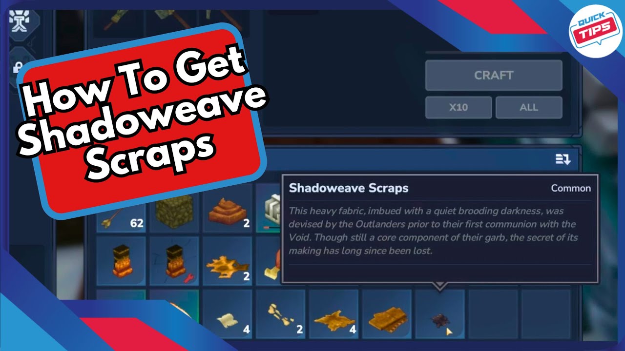How To Get Shadoweave Scraps in Hytale