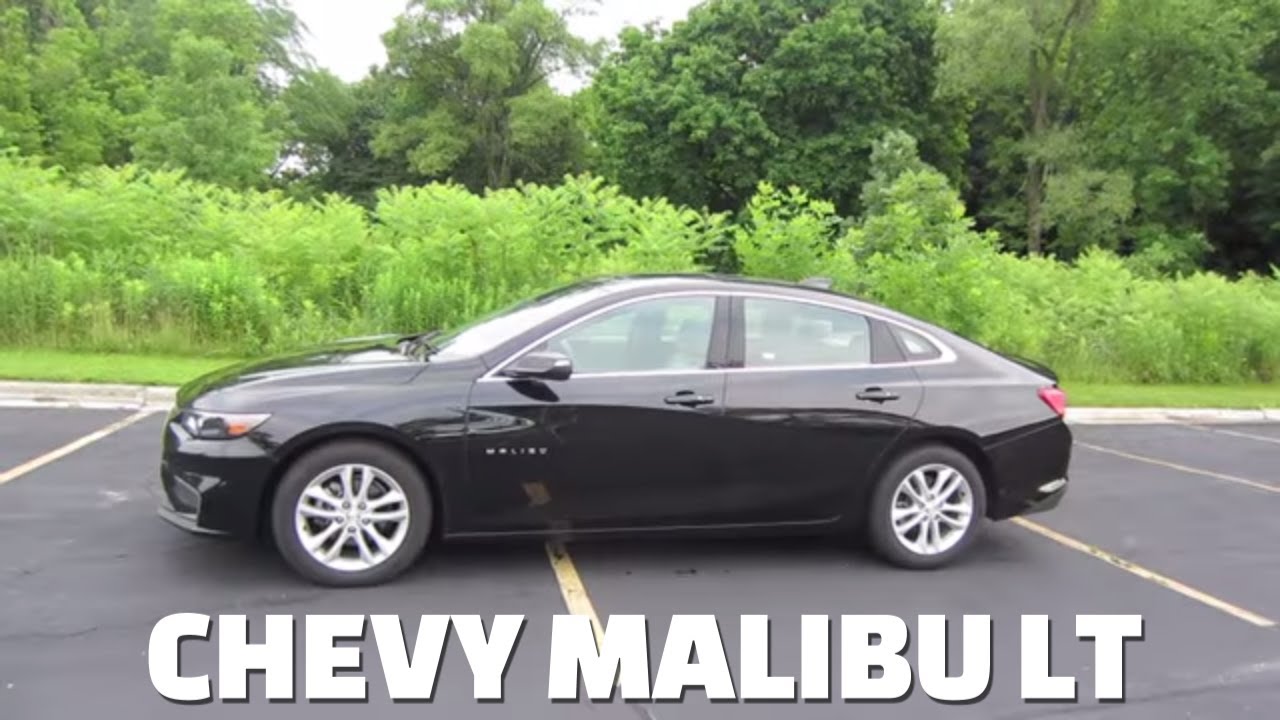 2018 Chevy Malibu LT with a moonroof // review, walk around, and test drive // 100 rental cars