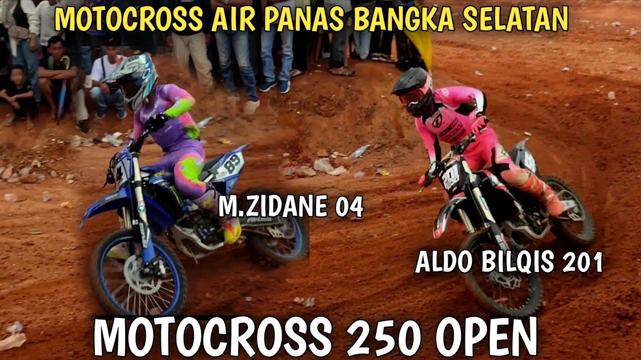 KESALAHAN ZIDANE MEMBUAT PELUANG ALDO MENJUARI MX 250 OPEN 