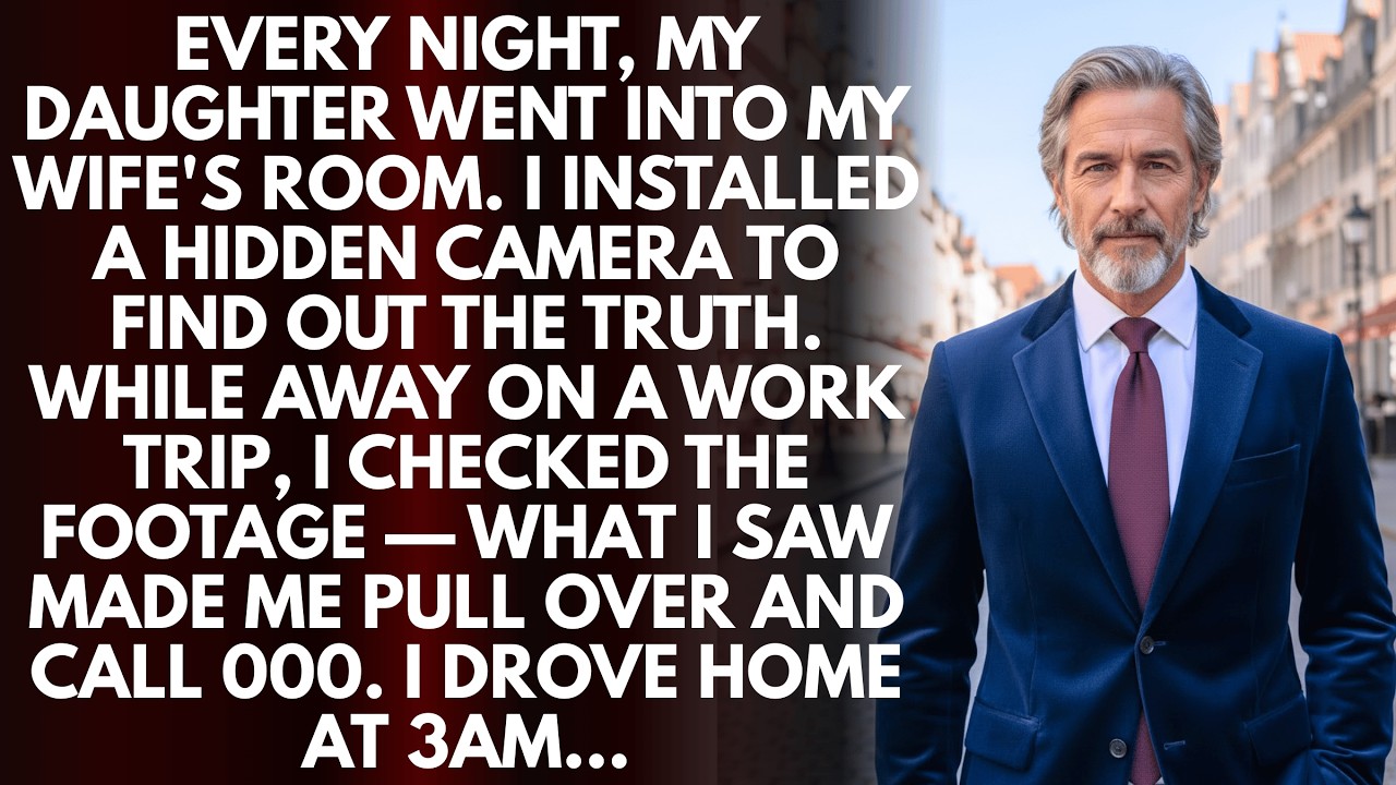 Every Night, My Daughter Entered My Wife's Room — What the Hidden Camera Caught Made Me Call the...
