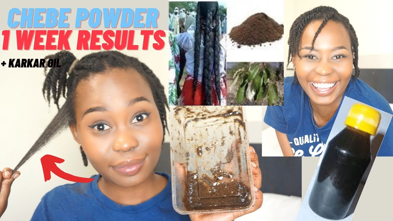 CHEBE POWDER FOR LENGTH RETENTION | 1 week results