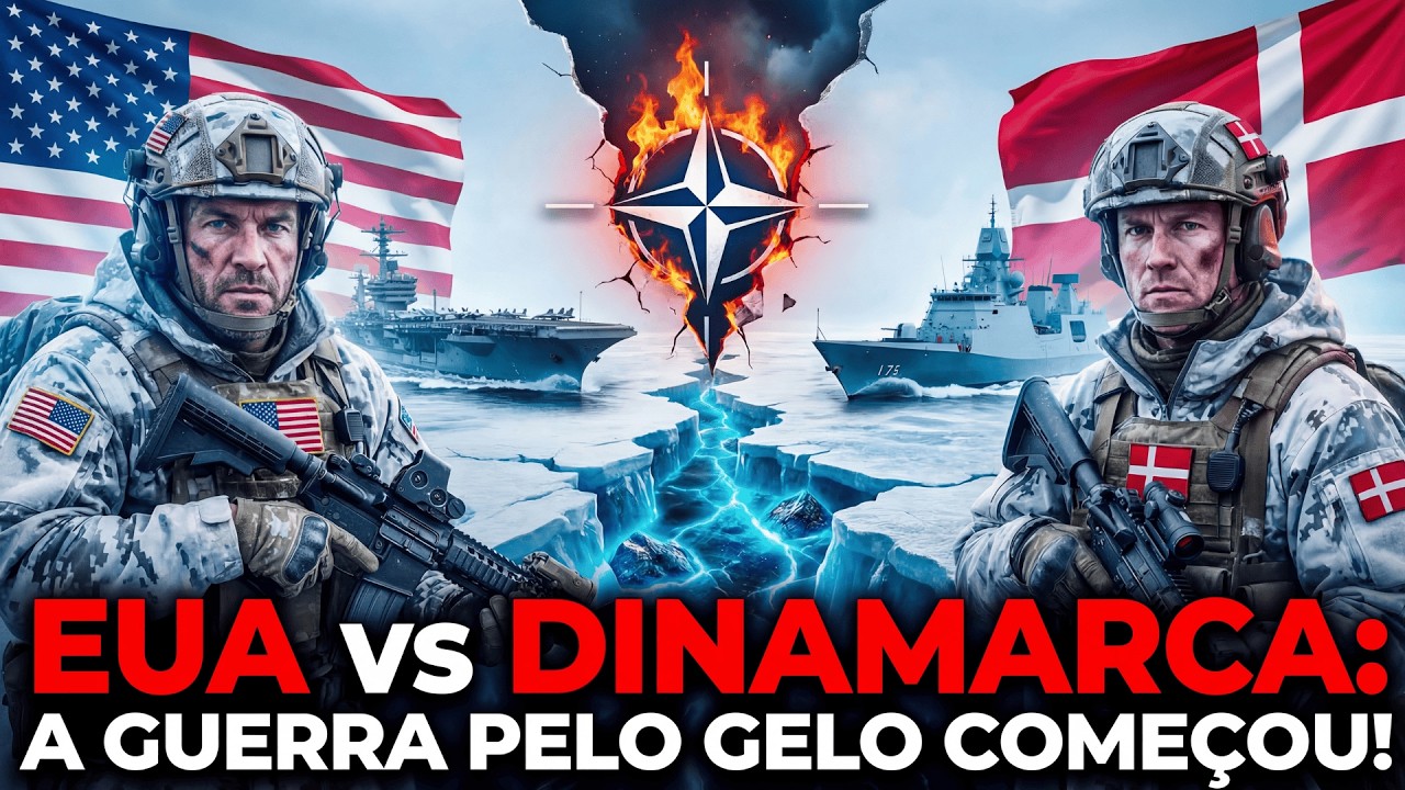 DINAMARCA ATIVA PROTOCOLO DE GUERRA NA GROENLÂNDIA!