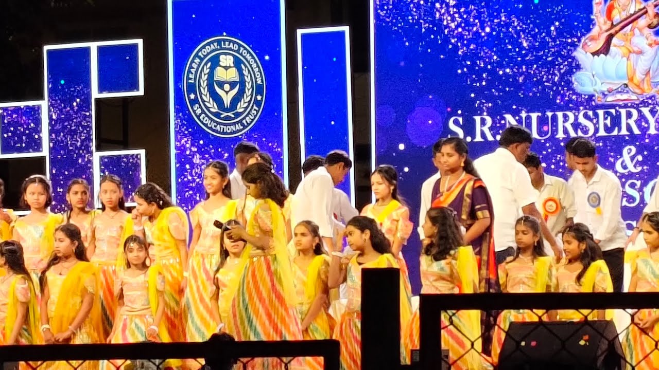 S.R. nursery primary and high school annual function 🎊💐❤️