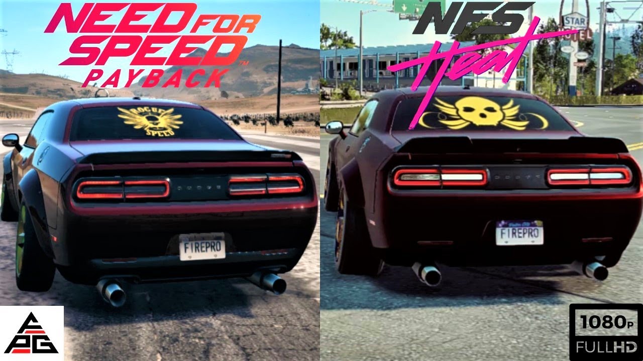 Need for Speed™ Payback VS Need for Speed™ Heat Feat. Dodge Demon