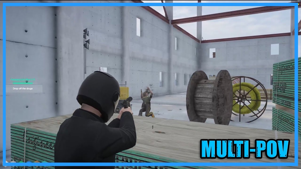 Cypress Class-2 Shootout with the PD at Construction | Nopixel GTARP