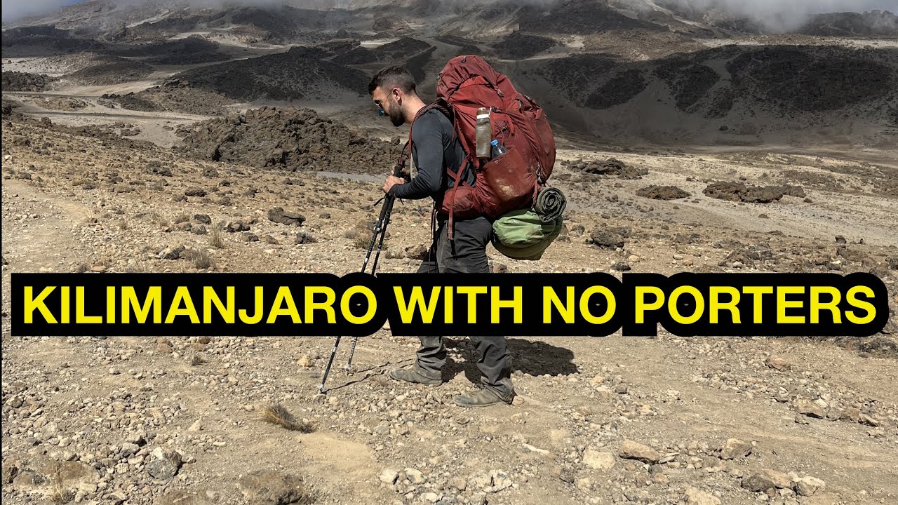 Climbing Kilimanjaro without porters