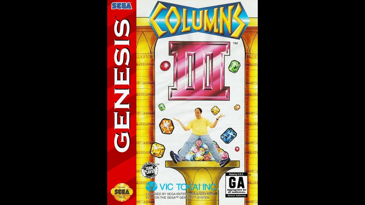 Columns III: Revenge of Columns. SEGA Genesis. Walkthrough