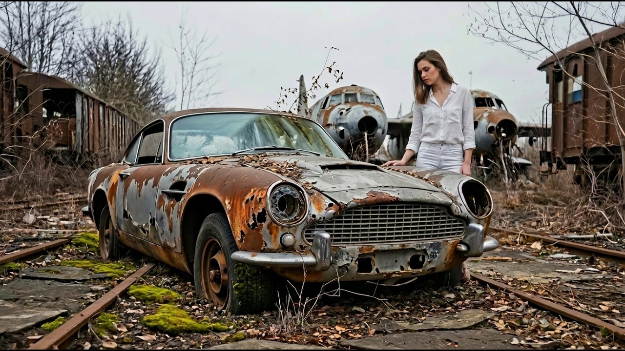ASMR Car Restoration: 1964 Aston Martin DB5 | From Abandoned to Brand New