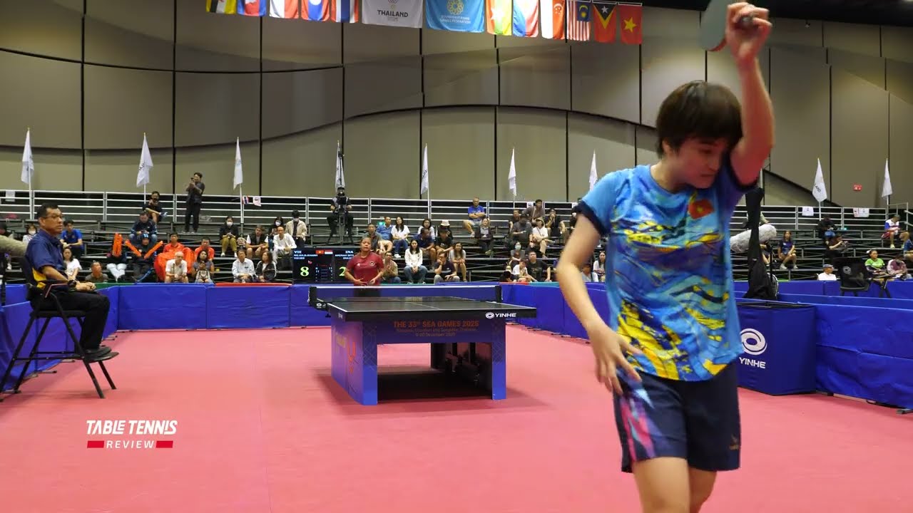 [4K] Nguyễn Khoa Diệu Khánh vs Aminah Siti | Vòng bảng đơn nữ | Sea Games 33 - Thái Lan 2025