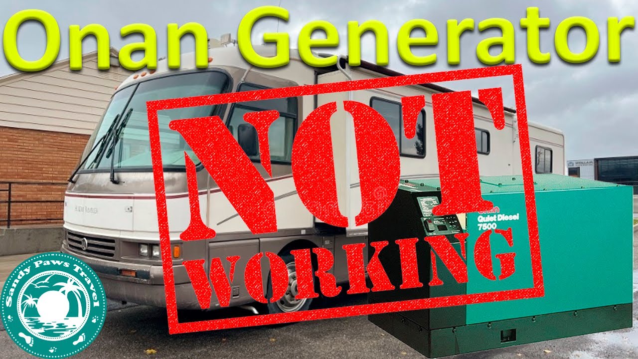 How WE fixed our Onan QD7500 Generator on a budget, but with quality outcome. What fixed it?