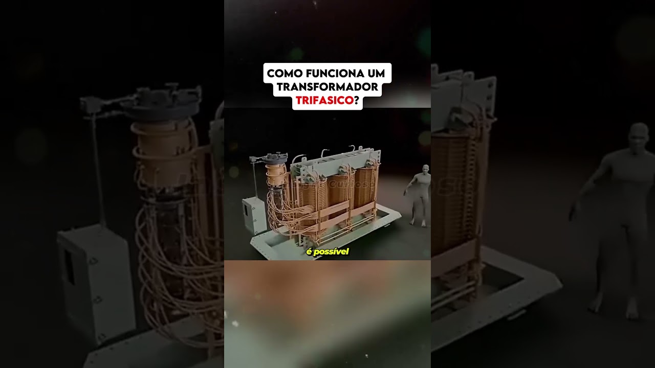 Como funciona um transformador trifasico #eletricista