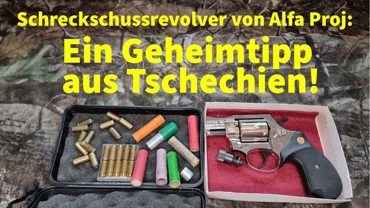Alfa Proj: die fast unbekannten Schreckschussrevolver aus Tschechien!