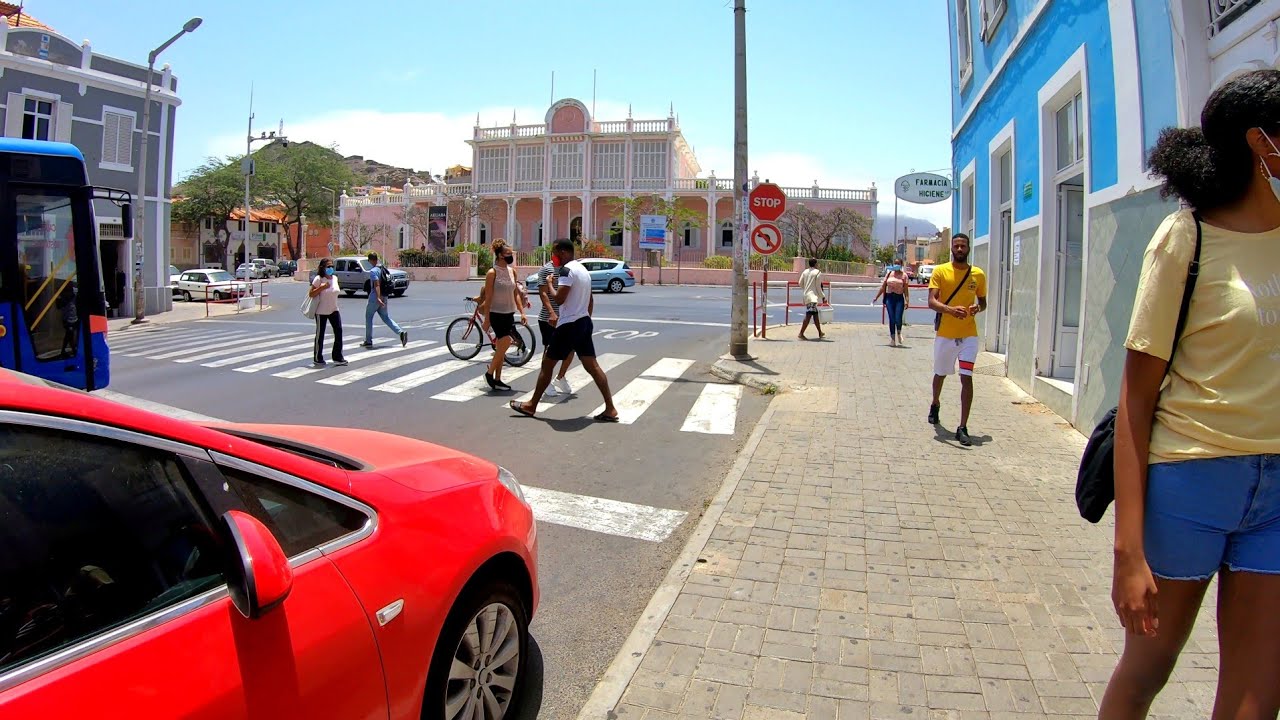 Explorando Calhau desde as ruas de Mindelo - São Vicente 🇨🇻