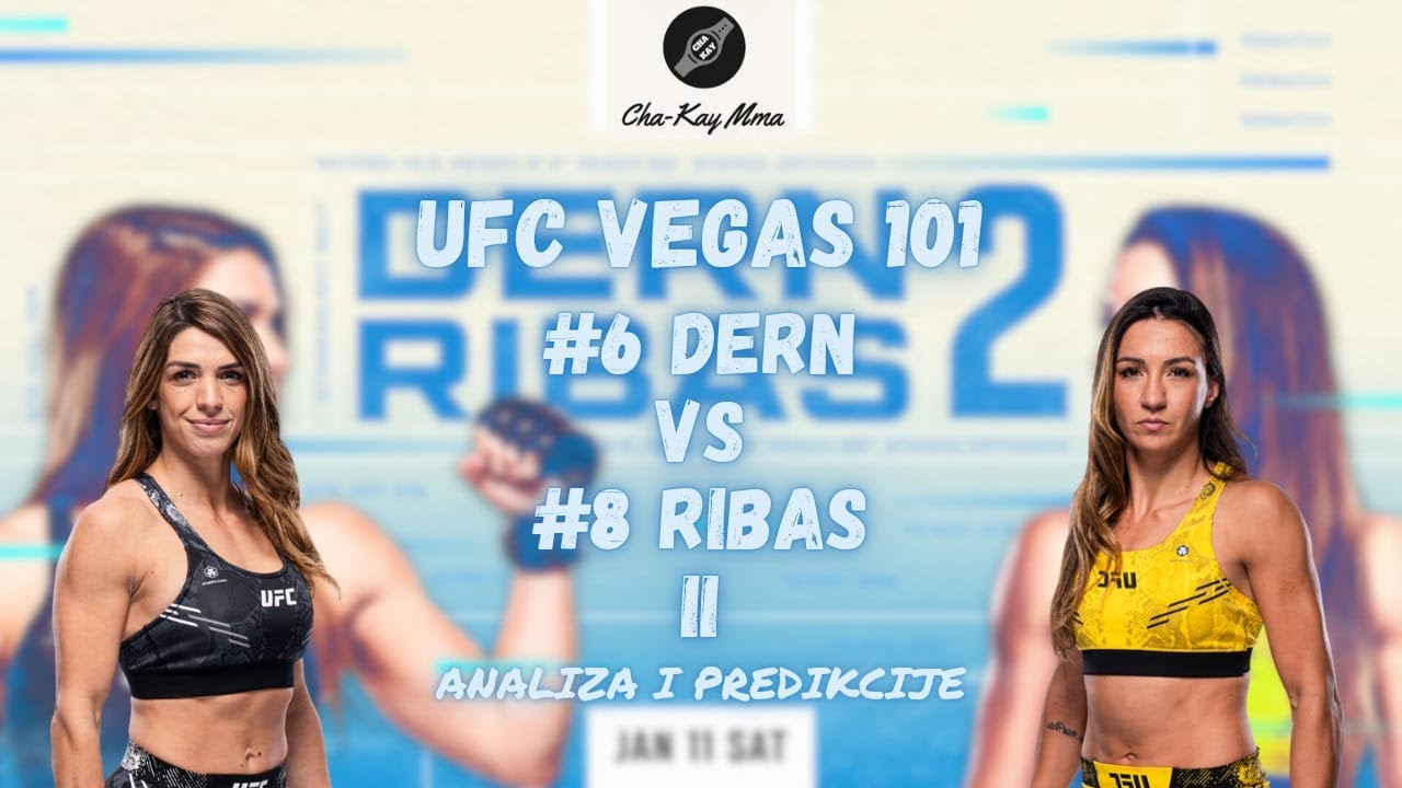 UFC Vegas 101: Dern vs Ribas II | Analiza i predikcije | Cha-Kay MMA #196