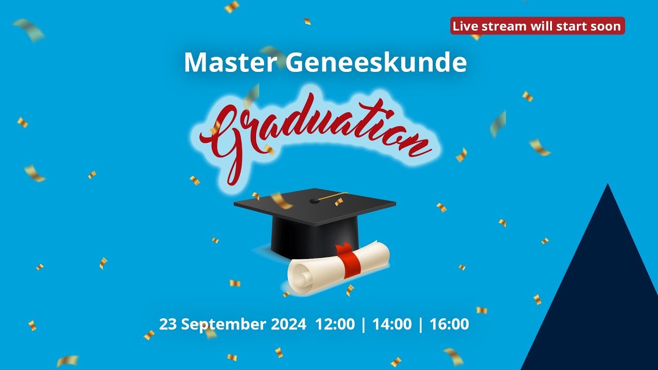 Diploma uitreiking Master Geneeskunde - Session 2