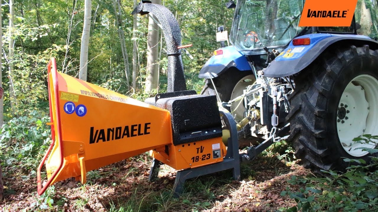 Vandaele TV18-23 wood chipper