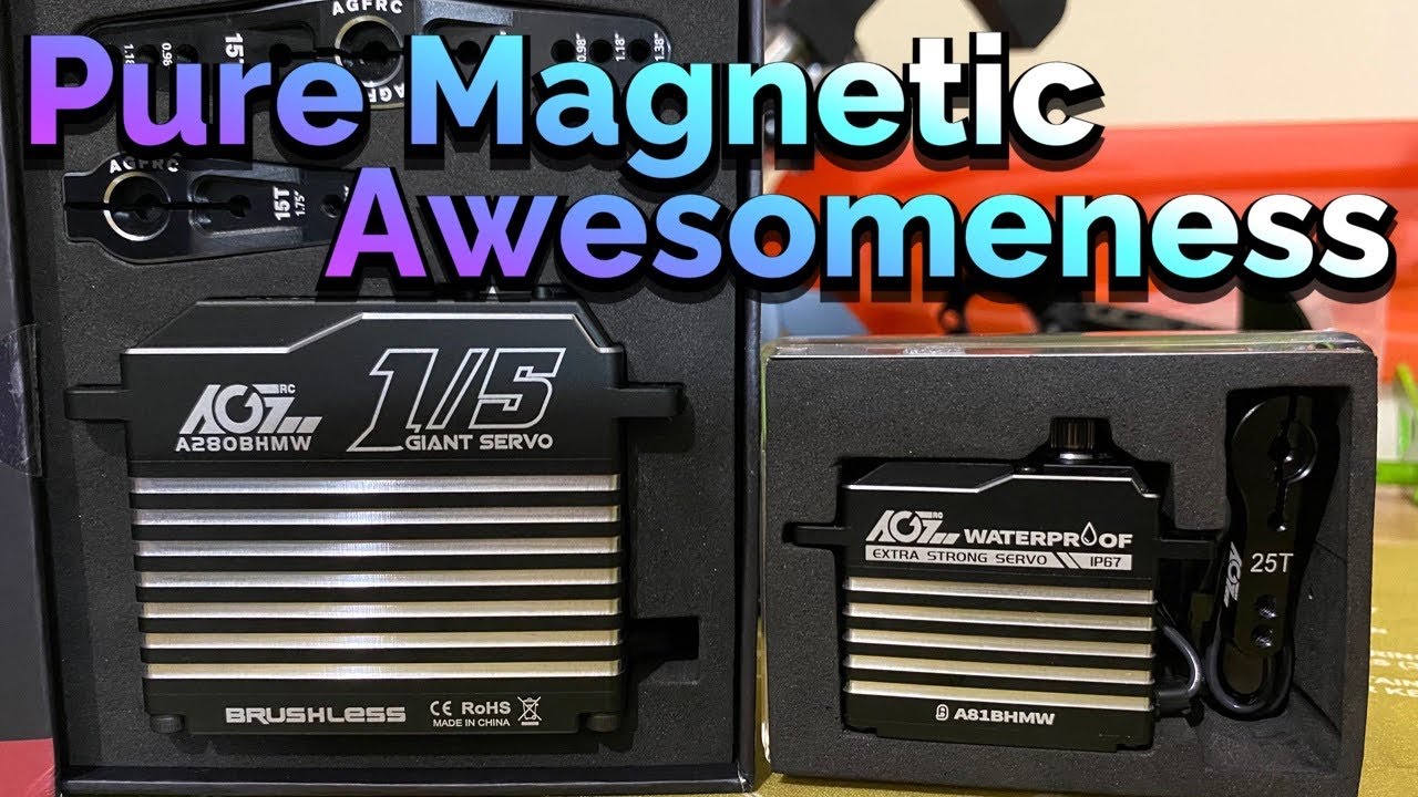 ALX Build Gets Another Goodie! AGFRC Servo The Smaller Counterpart