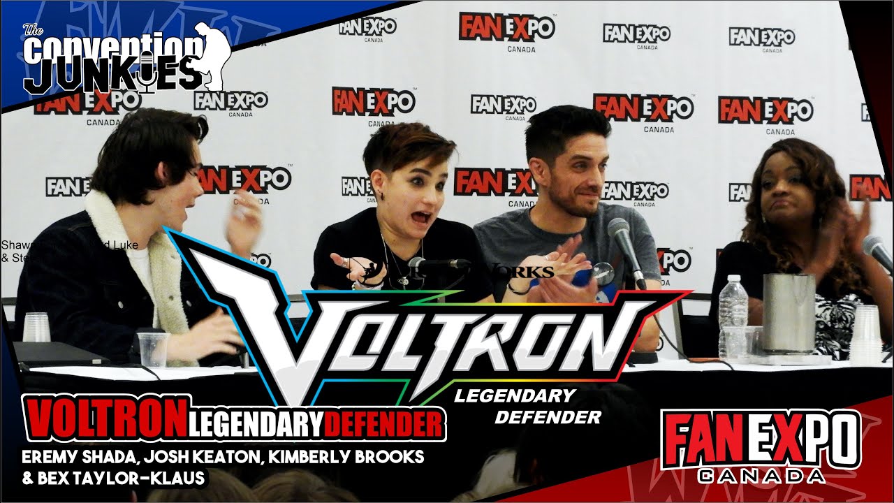 Voltron: Legendary Defender Cast Fan Expo Canada 2018 Full Panel